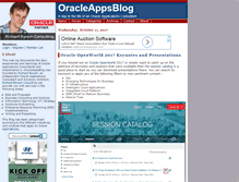 Tablet Screenshot of oracleappsblog.com